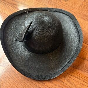 Kurt Jr. Black Wide-Brim Hat